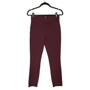 SPANX BY SARA BLAKELY Purple Skinny Pull On Figure Flattering Pants Small